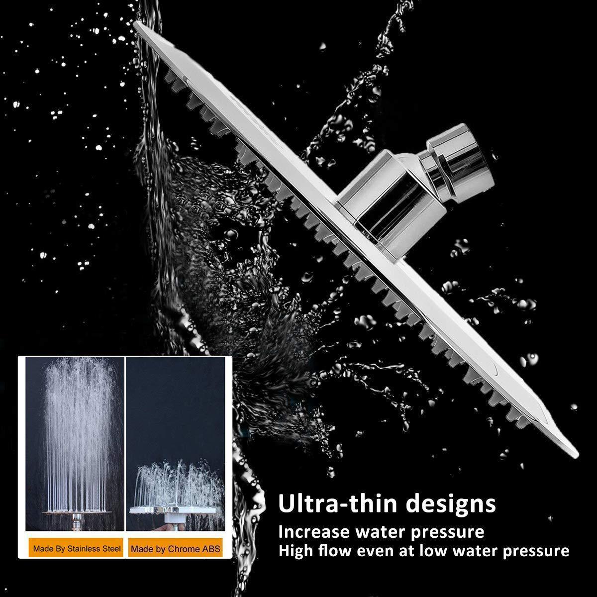 Stainless steel shower top shower