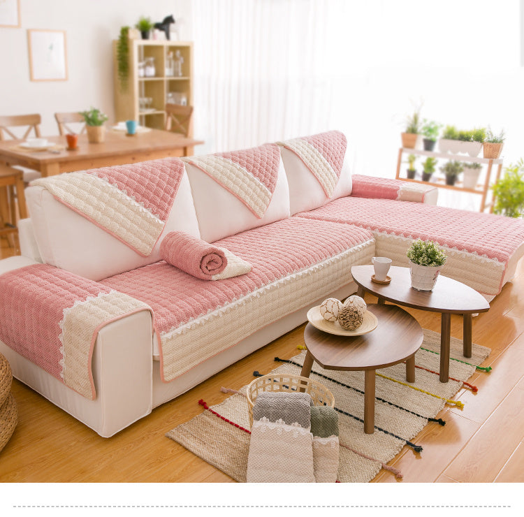 Non-slip fabric sofa cushion