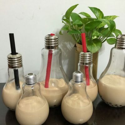 Creative Free Shipping Transparent Glass Bulb Vase